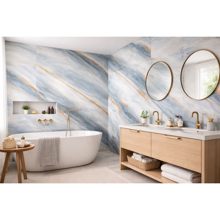 Самозалепващ XPE панел 90555D2, 30 х 60см, син Самозалепващ XPE панел 90555D2, 30 х 60см, син